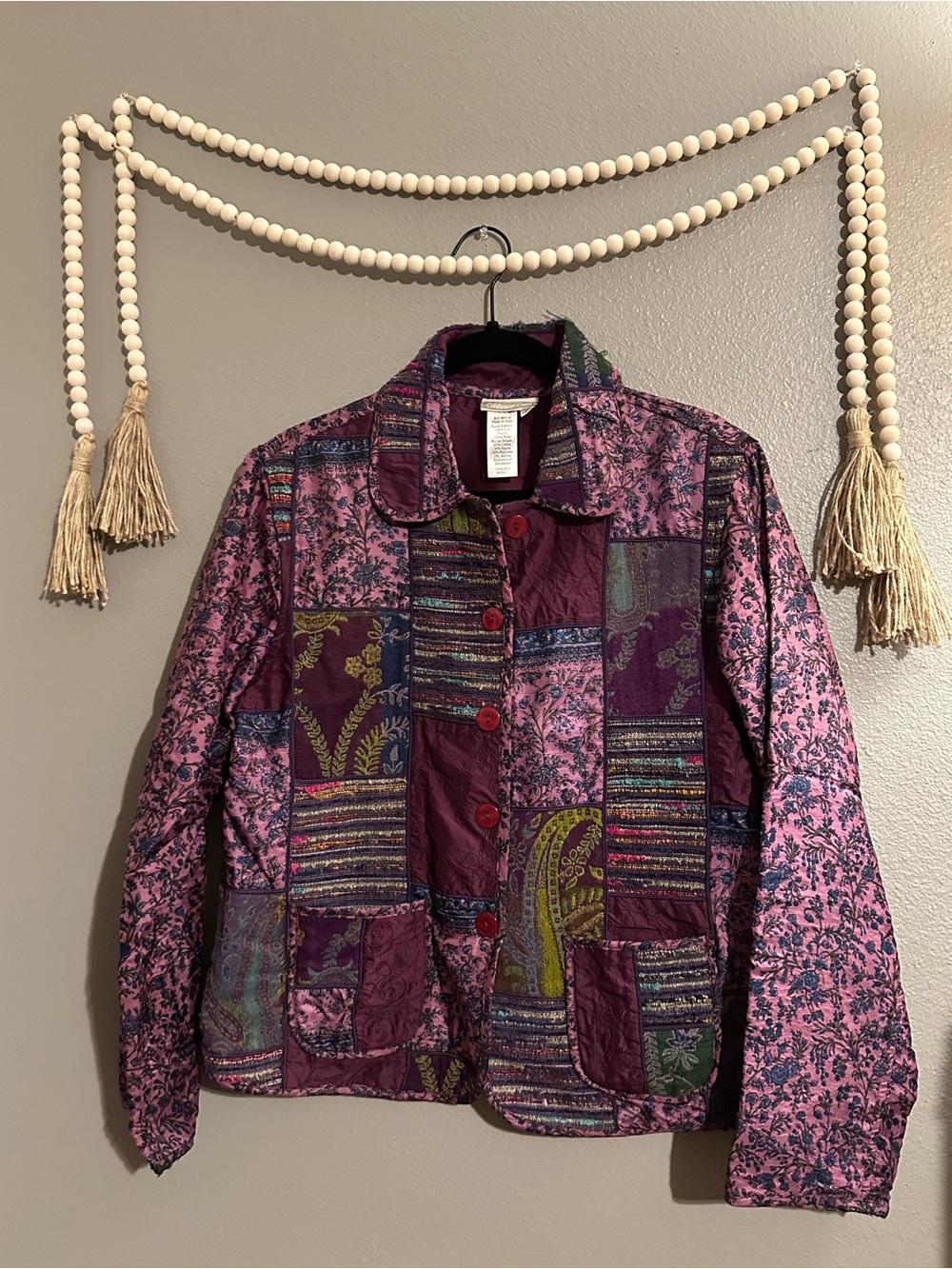 Coldwater Creek Patchwork Jacket